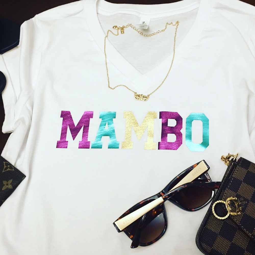 💜💚💛 Mardi Gras Mambo T shirt